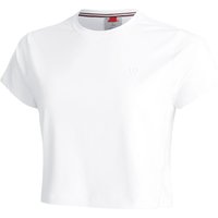 Wilson Match Point Lite T-Shirt Damen in weiß, Größe: L von Wilson