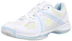 Wilson NVISION WOMAN, Damen Tennisschuhe, Mehrfarbig (White/White/Island Turq), 41 1/3 EU (6.5 Damen UK) von Wilson