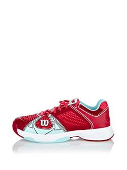 Wilson RUSH NGX WOMAN, Damen Tennisschuhe, Mehrfarbig (Cerise/Merlot/Mint Ice), 38 1/3 EU (5 Damen UK) von Wilson