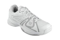 Wilson Rush 2 W Steel Grey/White/New Fushia 3.5 WRS317740E035 Damen Tennisschuhe, Mehrfarbig (Steel Grey/White/New Fuchsia), EU 36 1/3 (UK 3.5) (US 5.5) von Wilson