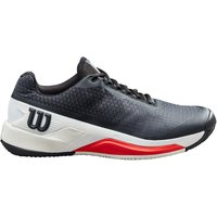 Wilson Rush Pro 4.0 Sandplatzschuh Herren in schwarz, Größe: 47 1/3 von Wilson