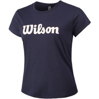 Wilson Script Tech T-Shirt Damen in blau von Wilson