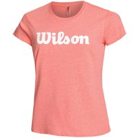 Wilson Script Tech T-Shirt Damen in koralle, Größe: L von Wilson