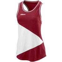 Wilson Team II Tank-Top Damen in dunkelrot von Wilson