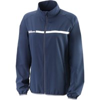 Wilson Team II Woven Trainingsjacke Damen in dunkelblau, Größe: S von Wilson