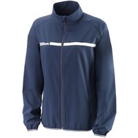 Wilson Team II Woven Trainingsjacke Damen in dunkelblau, Größe: XL von Wilson