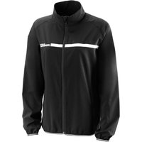 Wilson Team II Woven Trainingsjacke Damen in schwarz von Wilson