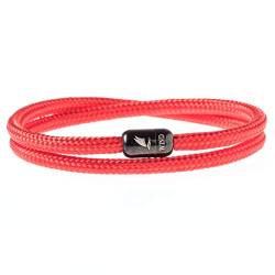 Wind Passion – Paracord Armband aus Seemannsgarn, handgemacht & geflochten | Segeltau Armband Herren, Surfer Armband Frauen | Ideale Partner Geschenke, Herren Geschenke | Segeltau Armband, wasserfest von Wind Passion