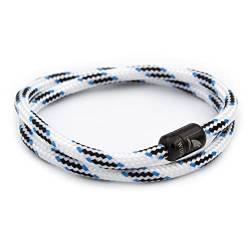 Wind Passion – Paracord Armband aus Seemannsgarn, handgemacht & geflochten | Segeltau Armband Herren, Surfer Armband Frauen | Ideale Partner Geschenke, Herren Geschenke | Segeltau Armband, wasserfest von Wind Passion