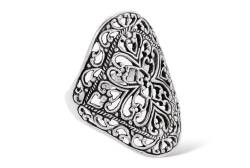 Windalf Damen Ring SHINE 26 mm Bohemia Ring Fairy Glücksring Vintage 925 Sterlingsilber (Sterlingsilber, 48 (15)) von Windalf