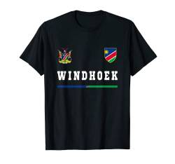 Windhoek Sport-/Fußballtrikot, Flagge, Fußball T-Shirt von Windhoek National Pride Namibia Tees