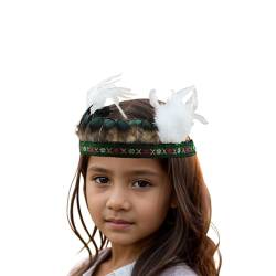 20er Jahre Stirnband Feder Haarreif Haarband Hochzeit Kopfbedeckung Zubehör für Kostüme, Mottoparty, Karneval, 1920s Fascinator Feather Headband von Windsfinr