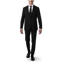 Windsor Herren Anzug schwarz Schurwoll-Stretch von Windsor