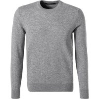 Windsor Herren Pullover grau Kaschmir unifarben von Windsor