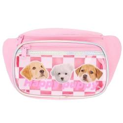 Gürteltasche für Kinder, Mädchen, Jungen, Happy Puppy von Winghouse