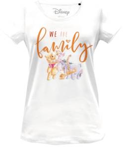 Disney Damen Wodwinits010 T-Shirt, weiß, X-Large von Winnie the Pooh