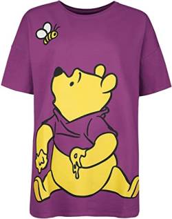 Winnie the Pooh Winnie Frauen T-Shirt Multicolor L von Winnie the Pooh