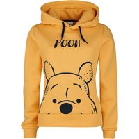 Winnie The Pooh - Disney Kapuzenpullover - Face - XS bis S - für Damen - Größe XS - gelb  - EMP exklusives Merchandise! von Winnie the pooh