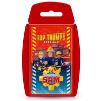 Winning Moves Spiel, Quartett Top Trumps - Feuerwehrmann Sam von Winning Moves