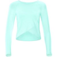 Winshape Langarmshirt Cropped Functional Light and Soft Overlap-Applikation von Winshape