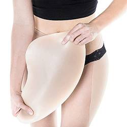 Wisfancy Silikon Hüftpolster, 2 Stück Silikon Hüftverstärker Pads Frauen Silikon Hüfte, Hüfte Enhancer Butt Lifter Enhancer Hüftpolster Crossdresser, Butt Lifter Push up für Männer Frauen von Wisfancy