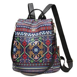 Wishliker Damen Rucksack Elegant Kleine Umhängetasche Einkaufen Anti Diebstahl von Wishliker