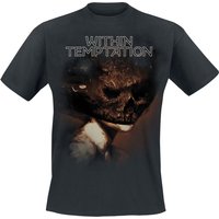 Within Temptation T-Shirt - Bleed Out Skull - S bis XXL - für Männer - Größe S - schwarz  - Lizenziertes Merchandise! von Within Temptation