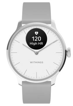 Withings HWA11-Model 3-All-Int Damenuhr ScanWatch Light silber/grau von Withings