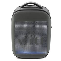 Witt Unisex LED Rucksack, Schwarz von Witt