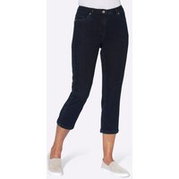 Witt Damen 3/4-Jeans, dark blue-denim von Witt