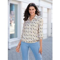 Witt Weiden Damen Bluse ecru-bleu-bedruckt von Witt