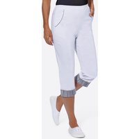 Witt Weiden Damen Capri-Hose weiß von Witt