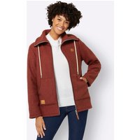 Witt Weiden Damen Fleece-Jacke rotbraun von Witt