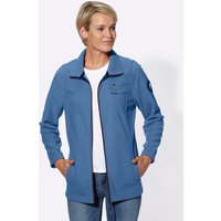 Witt Weiden Damen Fleecejacke blau von Witt