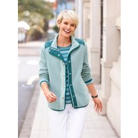 Witt Weiden Damen Fleecejacke jade-petrol von Witt