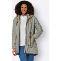 Witt Weiden Damen Jacke khaki-weiß-geringelt von Witt