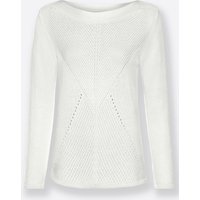 Witt Weiden Damen Langarm-Pullover ecru von Witt