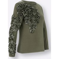 Witt Weiden Damen Langarm-Pullover khaki von Witt