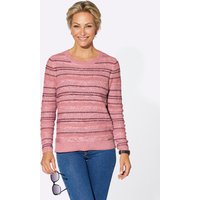 Witt Weiden Damen Langarm-Pullover malve-ecru-meliert von Witt