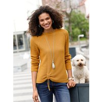 Witt Weiden Damen Langarm-Pullover ocker von Witt