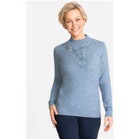 Witt Weiden Damen Pullover bleu-meliert von Witt