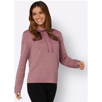 Witt Damen Pullover, fuchsia-beige-gemustert von Witt