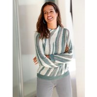 Witt Weiden Damen Pullover jade-champagner-gemustert von Witt