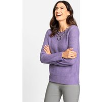 Witt Weiden Damen Pullover lavendel-meliert von Witt