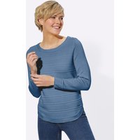 Witt Weiden Damen Pullover mittelblau von Witt