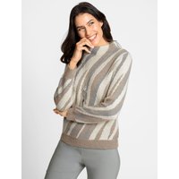 Witt Weiden Damen Pullover sesam-champagner-gemustert von Witt