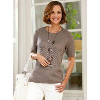 Witt Weiden Damen Pullover taupe von Witt