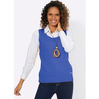 Witt Damen Pullunder, jeansblau-meliert von Witt