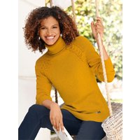 Witt Weiden Damen Rollkragenpullover ocker von Witt