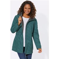 Witt Damen Softshelljacke gefüttert, wasserabweisend, grün-meliert von Witt